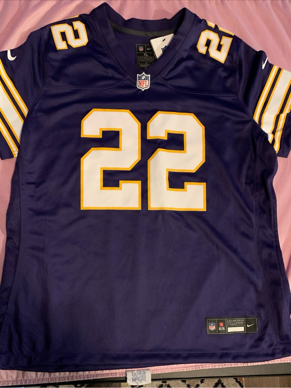 NFL Team Apparel Jersey, Xl, Smith - 22